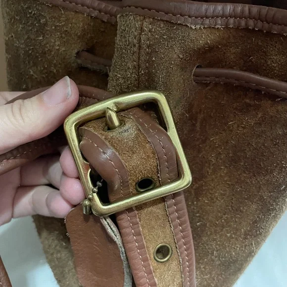 Vintage Coach Berkeley Drawstring Bucket Bag - Picture 7 of 15